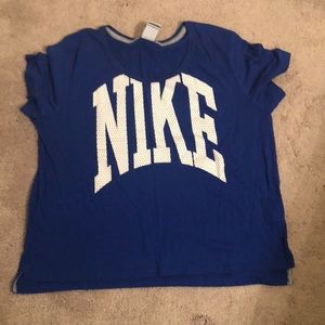 Nike crop top tshirt